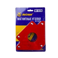 Магнитный уголок для сварки 33 кг, 5", форма стрелы, "MAXIMUM" MX 46061 (10178)